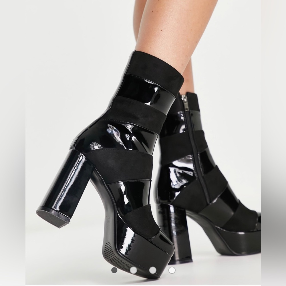 NIB platform boots size 6
